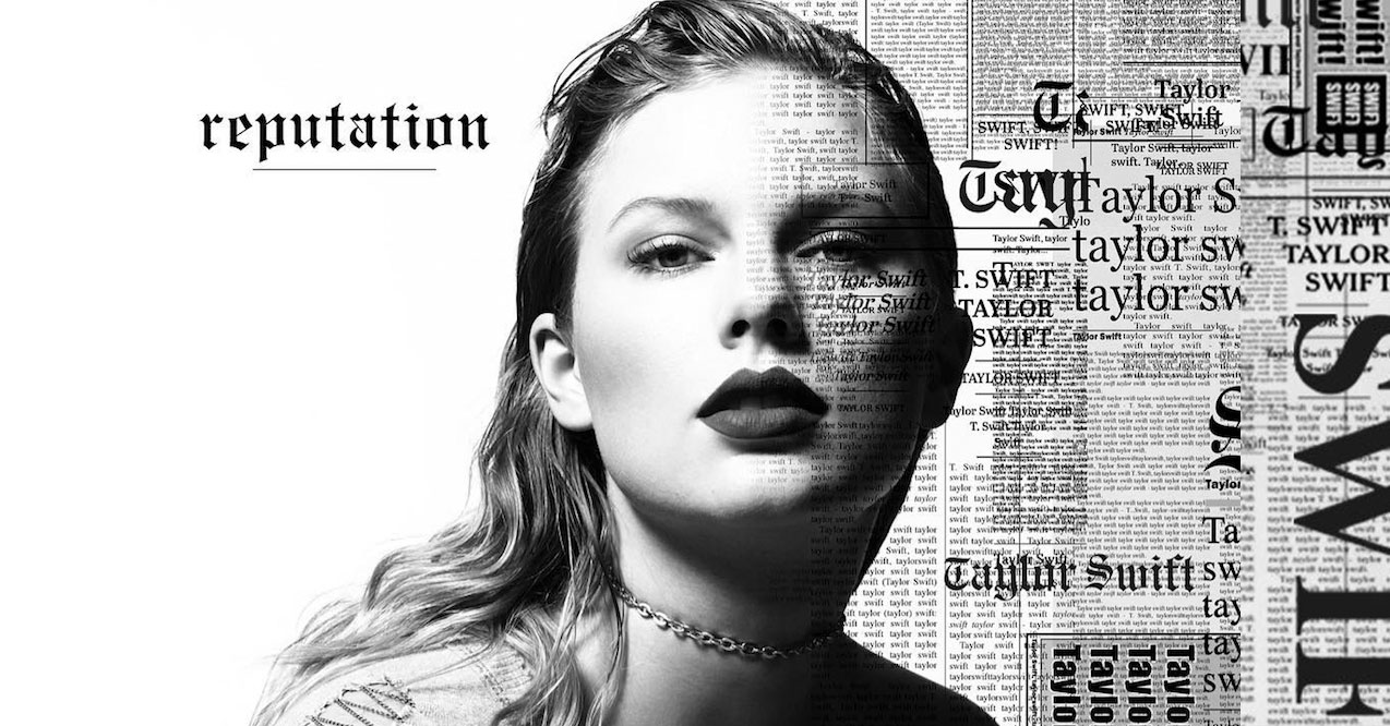 Taylor Swifts album cover,  Reputation 