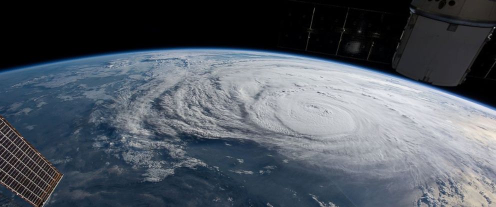 Hurricane+Harvey+from+space