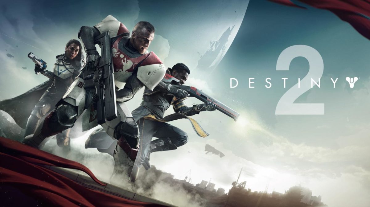 Three heroes in Destiny 2 fighting for their lives